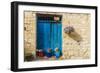 A typical view of a building in the traditional village of Omodos in Cyprus, Europe-Chris Mouyiaris-Framed Photographic Print