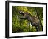 A Tyrannosaurus Wanders a Cretaceous Forest-Stocktrek Images-Framed Photographic Print