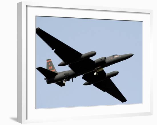 A U-2 Dragon Lady Takes Off from Osan Air Base, South Korea-Stocktrek Images-Framed Photographic Print