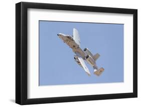 A U.S. Air Force A-10 Thunderbolt Ii in Flight-Stocktrek Images-Framed Photographic Print