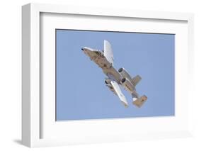 A U.S. Air Force A-10 Thunderbolt Ii in Flight-Stocktrek Images-Framed Photographic Print