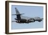 A U.S. Air Force B-1B Lancer Takes Off from Raf Fairford, England-null-Framed Photographic Print