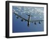 A U.S. Air Force B-52 Stratofortress Flies a Mission over the Pacific Ocean-Stocktrek Images-Framed Premium Photographic Print