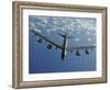A U.S. Air Force B-52 Stratofortress Flies a Mission over the Pacific Ocean-Stocktrek Images-Framed Photographic Print