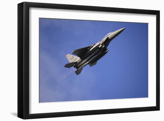 A U.S. Air Force F-15E Strike Eagle-null-Framed Photographic Print