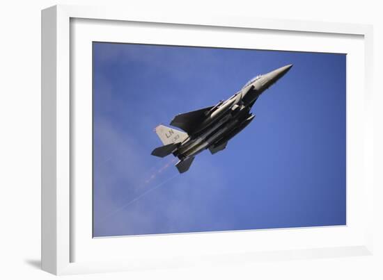 A U.S. Air Force F-15E Strike Eagle-null-Framed Photographic Print