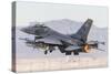 A U.S. Air Force F-16C Fighting Falcon Taking Off-Stocktrek Images-Stretched Canvas