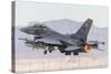 A U.S. Air Force F-16C Fighting Falcon Taking Off-Stocktrek Images-Stretched Canvas