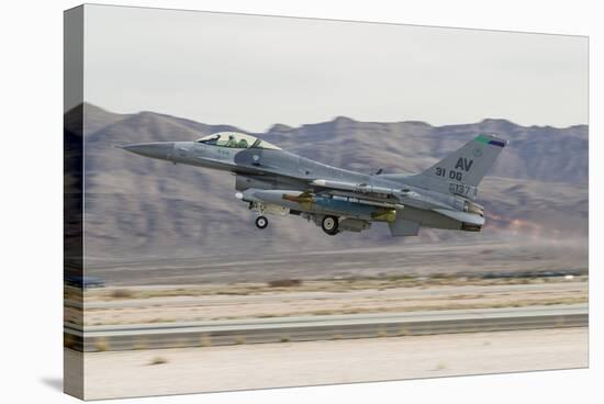 A U.S. Air Force F-16C Fighting Falcon Taking Off-Stocktrek Images-Stretched Canvas