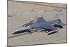 A U.S. Air Force F-16C Fighting Falcon Taxiing at the End of a Training Mission-Stocktrek Images-Mounted Photographic Print