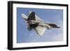 A U.S. Air Force F-22 Raptor Makes a Fast Flyby-Stocktrek Images-Framed Premium Photographic Print