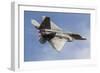 A U.S. Air Force F-22 Raptor Makes a Fast Flyby-Stocktrek Images-Framed Photographic Print
