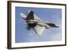 A U.S. Air Force F-22 Raptor Makes a Fast Flyby-Stocktrek Images-Framed Photographic Print