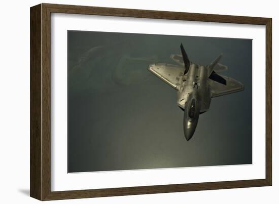 A U.S. Air Force F-22 Raptor-null-Framed Photographic Print