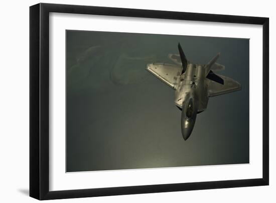 A U.S. Air Force F-22 Raptor-null-Framed Photographic Print