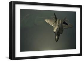 A U.S. Air Force F-22 Raptor-null-Framed Photographic Print