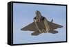 A U.S. Air Force F-22 Raptor-Stocktrek Images-Framed Stretched Canvas