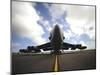 A U.S. Air Force Maintenance Crew Performs Post Flight Checks on a B-52 Stratofortress-Stocktrek Images-Mounted Photographic Print