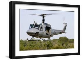 A U.S. Air Force Th-1H Huey Ii During a Training Sortie in Alabama-null-Framed Premium Photographic Print