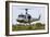 A U.S. Air Force Th-1H Huey Ii During a Training Sortie in Alabama-null-Framed Photographic Print