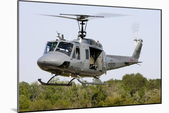 A U.S. Air Force Th-1H Huey Ii During a Training Sortie in Alabama-null-Mounted Photographic Print