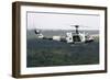 A U.S. Air Force Uh-1H Huey in an Experiment Paint Scheme-null-Framed Photographic Print