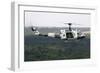 A U.S. Air Force Uh-1H Huey in an Experiment Paint Scheme-null-Framed Photographic Print