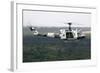 A U.S. Air Force Uh-1H Huey in an Experiment Paint Scheme-null-Framed Photographic Print