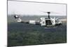 A U.S. Air Force Uh-1H Huey in an Experiment Paint Scheme-null-Mounted Photographic Print