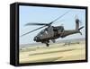 A U.S. Army AH-64D Longbow Apache-Stocktrek Images-Framed Stretched Canvas