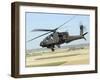 A U.S. Army AH-64D Longbow Apache-Stocktrek Images-Framed Photographic Print
