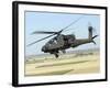 A U.S. Army AH-64D Longbow Apache-Stocktrek Images-Framed Photographic Print