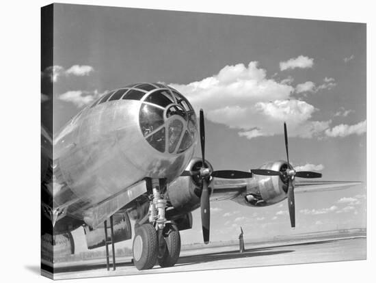 A U.S. Army Air Forces B-29 Superfortress Bomber Aircraft-Stocktrek Images-Stretched Canvas