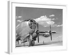 A U.S. Army Air Forces B-29 Superfortress Bomber Aircraft-Stocktrek Images-Framed Photographic Print