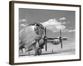 A U.S. Army Air Forces B-29 Superfortress Bomber Aircraft-Stocktrek Images-Framed Photographic Print