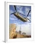 A U.S. Army CH-47 Chinook Helicopter-Stocktrek Images-Framed Photographic Print