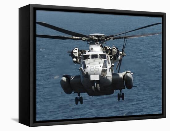A U.S. Marine Corps CH-53E Super Stallion Helicopter-Stocktrek Images-Framed Stretched Canvas