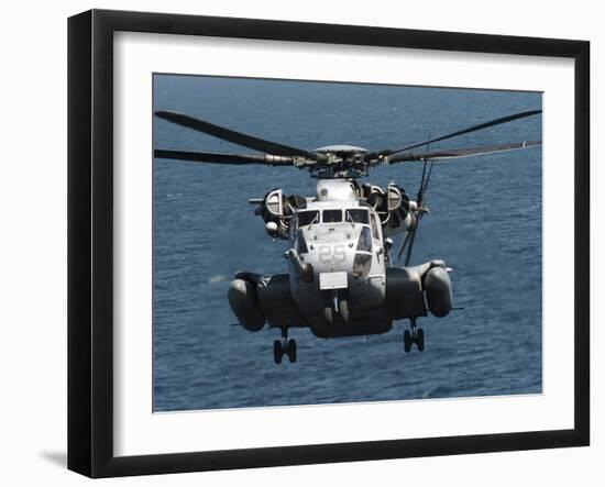 A U.S. Marine Corps CH-53E Super Stallion Helicopter-Stocktrek Images-Framed Photographic Print