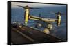 A U.S. Marine Corps MV-22B Osprey Lands on USS Kearsarge-null-Framed Stretched Canvas