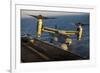 A U.S. Marine Corps MV-22B Osprey Lands on USS Kearsarge-null-Framed Photographic Print