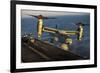 A U.S. Marine Corps MV-22B Osprey Lands on USS Kearsarge-null-Framed Photographic Print