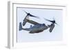 A U.S. Marine Corps V-22 Osprey Flies over Santa Rosa, California-Stocktrek Images-Framed Photographic Print