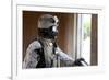 A U.S. Marine Participates in Urban Operations Training-null-Framed Photographic Print