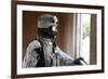 A U.S. Marine Participates in Urban Operations Training-null-Framed Photographic Print