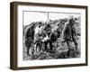 A U.S. Navy Corpsman Administers Blood Plasma to a Wounded Marine-null-Framed Premium Photographic Print