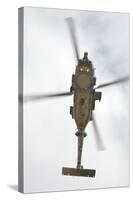 A U.S. Navy MH-60R Seahawk in Flight over Coroando, California-null-Stretched Canvas