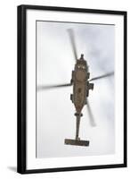 A U.S. Navy MH-60R Seahawk in Flight over Coroando, California-null-Framed Photographic Print