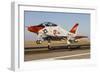 A U.S. Navy T-45 Goshawk Taking Off-null-Framed Photographic Print