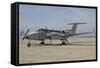 A U.S. Navy UC-12W King Air Utility Aircraft-null-Framed Stretched Canvas