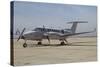 A U.S. Navy UC-12W King Air Utility Aircraft-null-Stretched Canvas